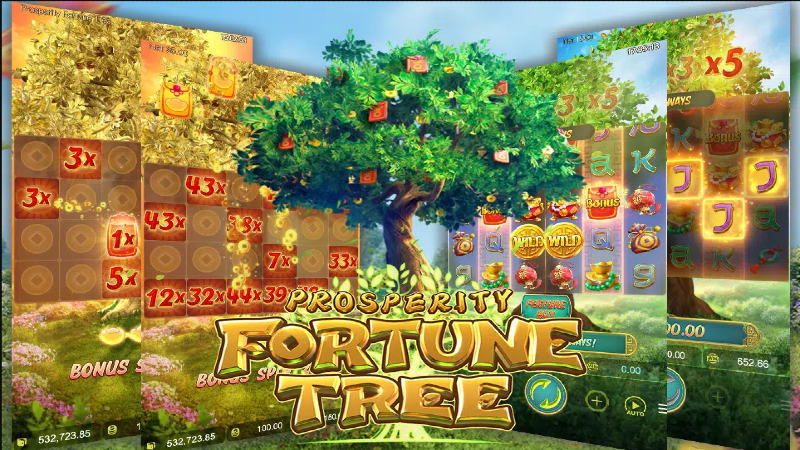 รีวิวเกม สล็อต Prosperity Fortune Tree WY88 ทางเข้าpg168