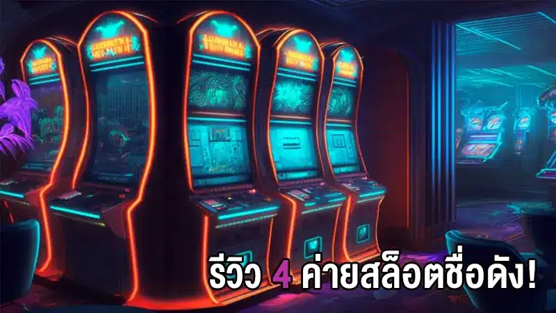 รีวิว 4 ค่ายเกมดังของ สล็อต147 ที่เหล่าเซียนเล่นอยู่เป็นประจำ